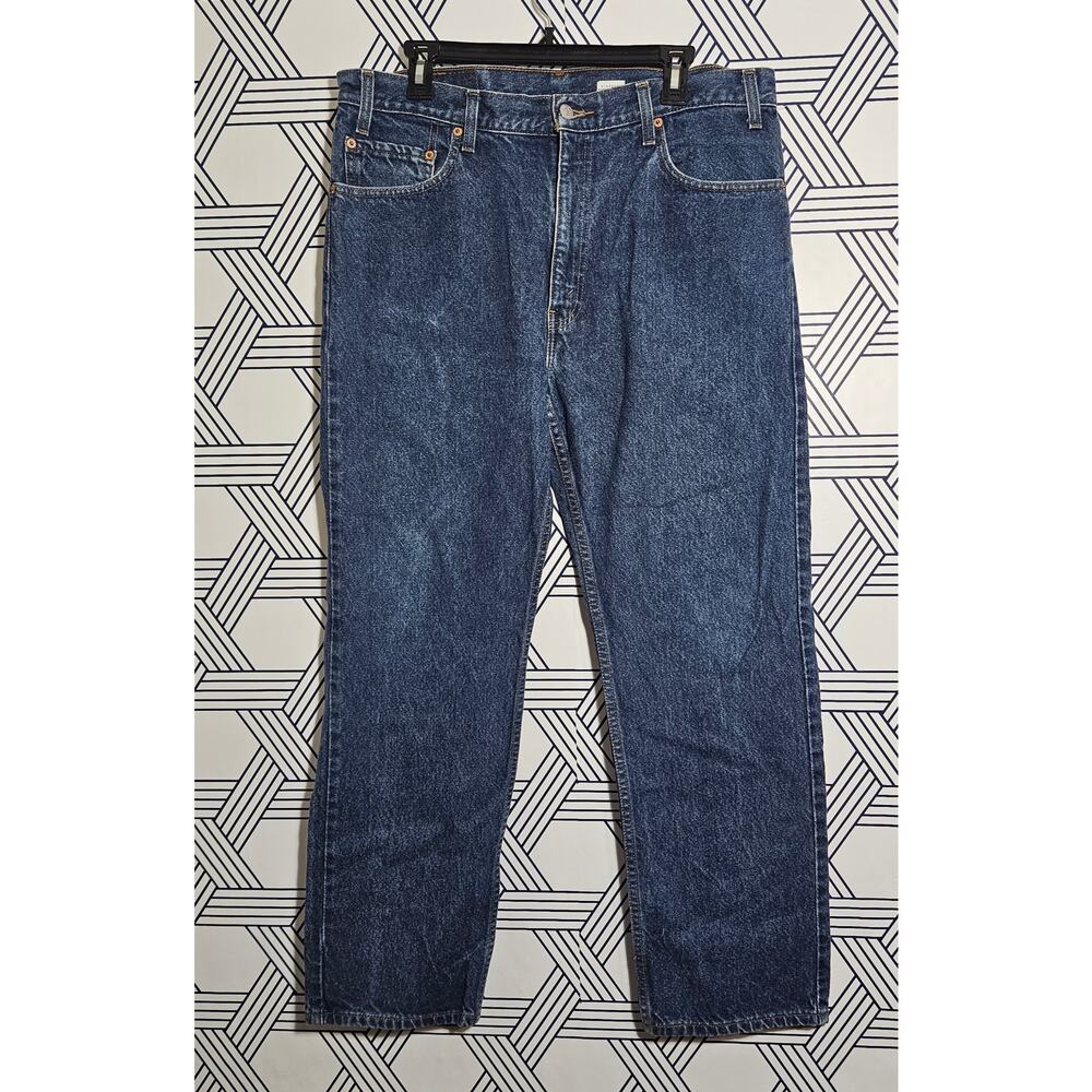 Vintage 1998 levis 505 regular fit straight leg size 36x30